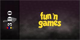 Arcade Cabinet Marquee for Fun 'n' Games.
