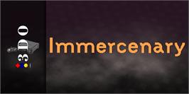 Arcade Cabinet Marquee for Immercenary.