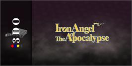 Arcade Cabinet Marquee for Iron Angel Of The Apocalypse.