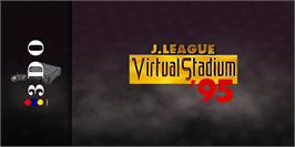 Arcade Cabinet Marquee for J.League Virtual Stadium '95.