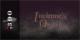 Arcade Cabinet Marquee for Lucienne's Quest.