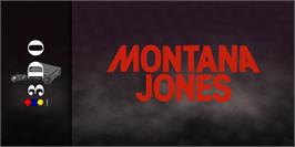 Arcade Cabinet Marquee for Montana Jones.