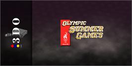 Arcade Cabinet Marquee for Olympic Summer Games - Atlanta 96.