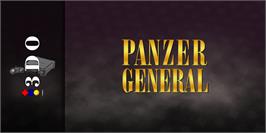 Arcade Cabinet Marquee for Panzer General.