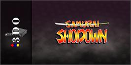 Arcade Cabinet Marquee for Samurai Shodown.