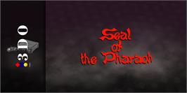 Arcade Cabinet Marquee for Seal Of The Pharaoh.