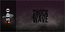 Arcade Cabinet Marquee for Shock Wave.