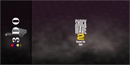 Arcade Cabinet Marquee for Shock Wave 2 - Beyond The Gate.