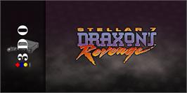 Arcade Cabinet Marquee for Stellar 7 - Draxon's Revenge.