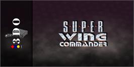 Arcade Cabinet Marquee for Super Wing Commander.