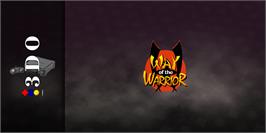 Arcade Cabinet Marquee for Way Of The Warrior.