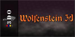 Arcade Cabinet Marquee for Wolfenstein 3D.