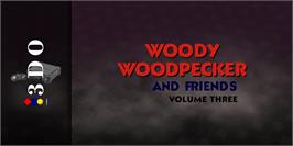 Arcade Cabinet Marquee for Woody Woodpecker And Friends - Volume Three.