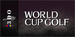 Arcade Cabinet Marquee for World Cup Golf - Hyatt Dorado Beach.