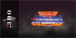 Arcade Cabinet Marquee for Yuujou Densetsu - The Doraemons.