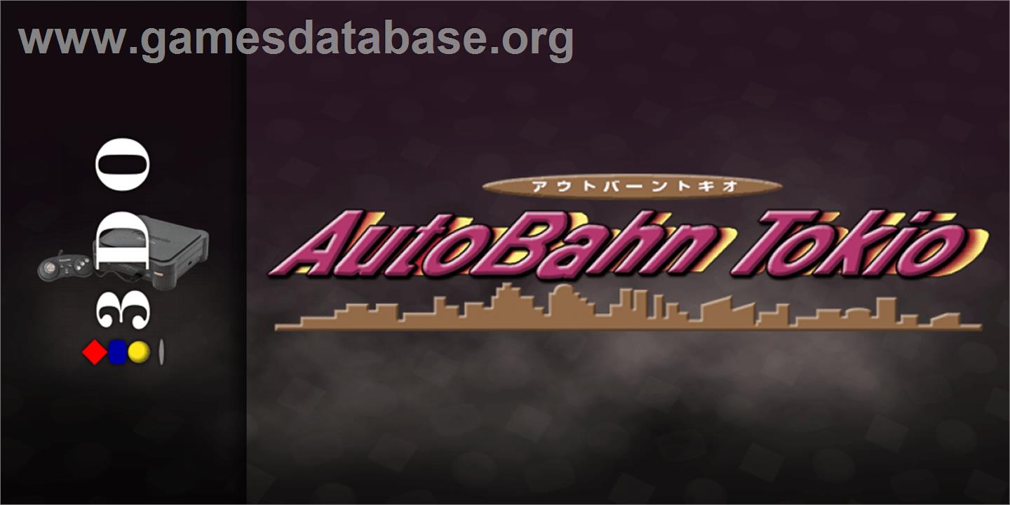 Autobahn Tokio - Panasonic 3DO - Artwork - Marquee