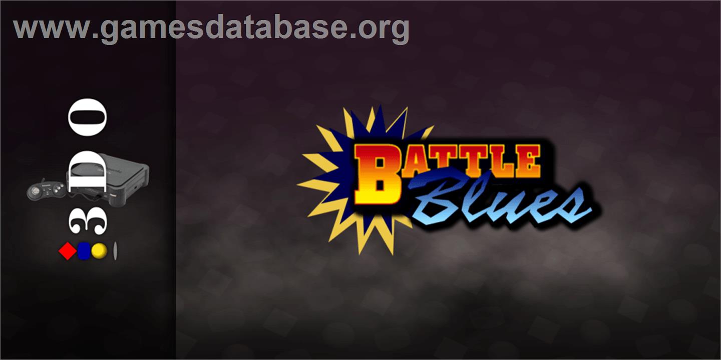 Battle Blues - Panasonic 3DO - Artwork - Marquee