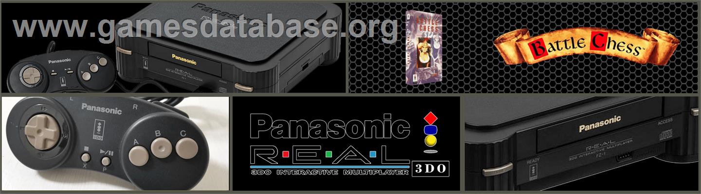 Battle Chess - Panasonic 3DO - Artwork - Marquee