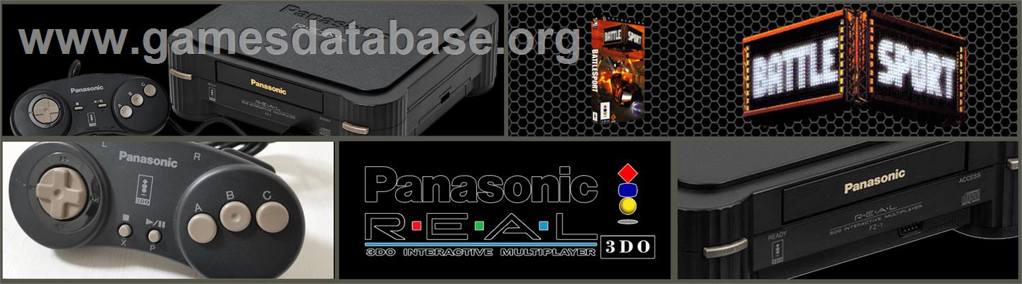 Battlesport - Panasonic 3DO - Artwork - Marquee