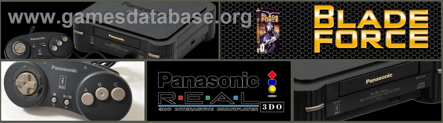 Blade Force - Panasonic 3DO - Artwork - Marquee