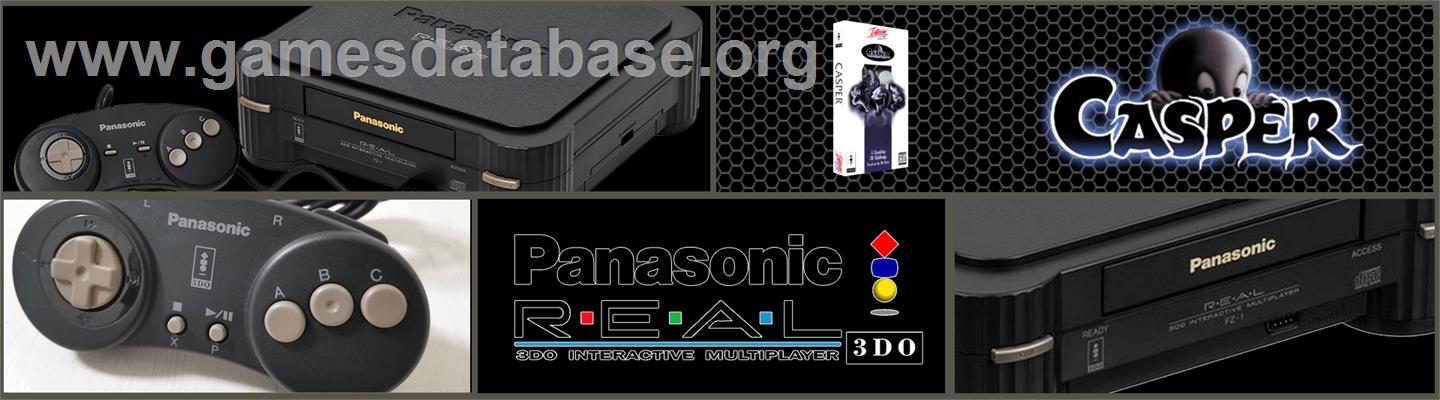Casper - Panasonic 3DO - Artwork - Marquee