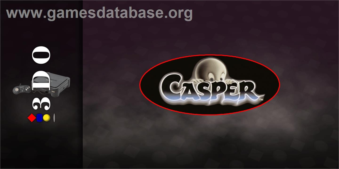 Casper - Panasonic 3DO - Artwork - Marquee