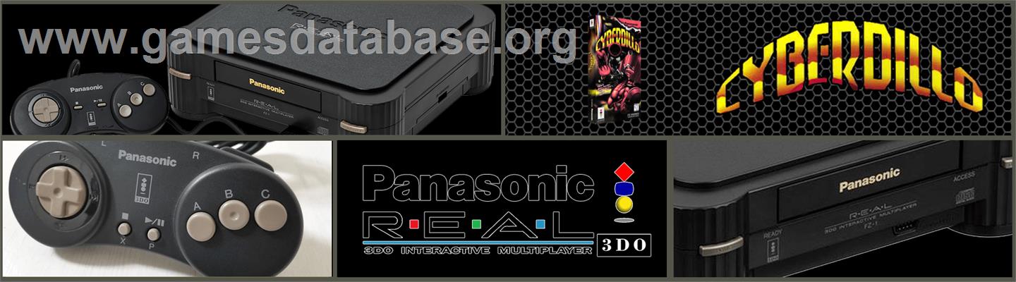 Cyberdillo - Panasonic 3DO - Artwork - Marquee