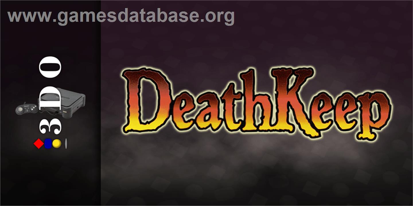 DeathKeep - Panasonic 3DO - Artwork - Marquee