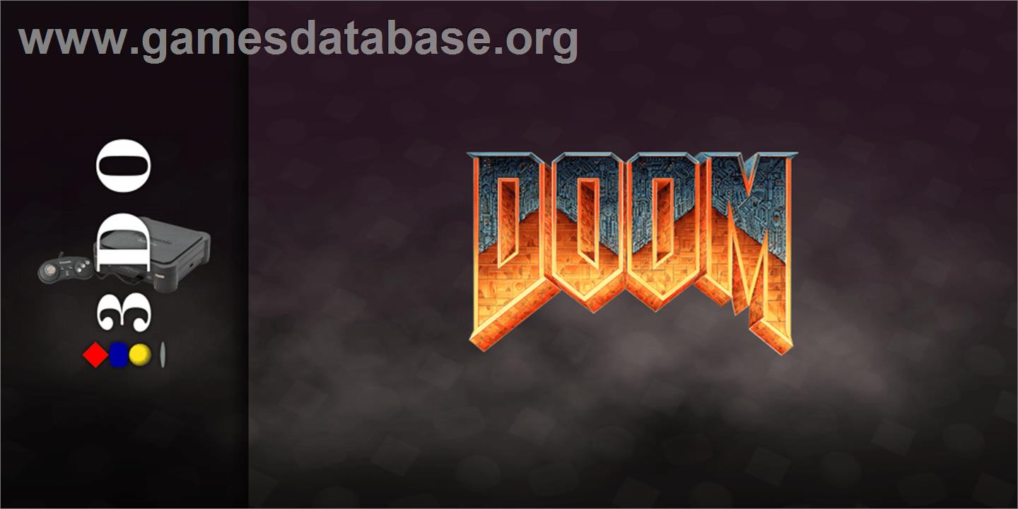 Doom - Panasonic 3DO - Artwork - Marquee