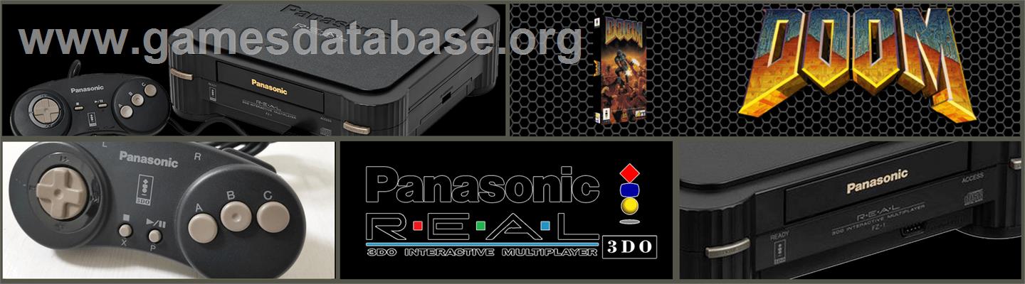 Doom - Panasonic 3DO - Artwork - Marquee
