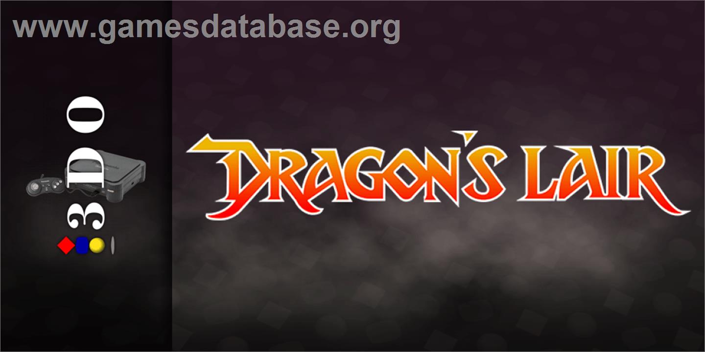 Dragon's Lair - Panasonic 3DO - Artwork - Marquee