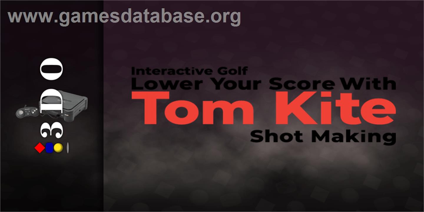 Espn Golf - Lower Your Score With Tom Kite - Shot Making - Panasonic 3DO - Artwork - Marquee