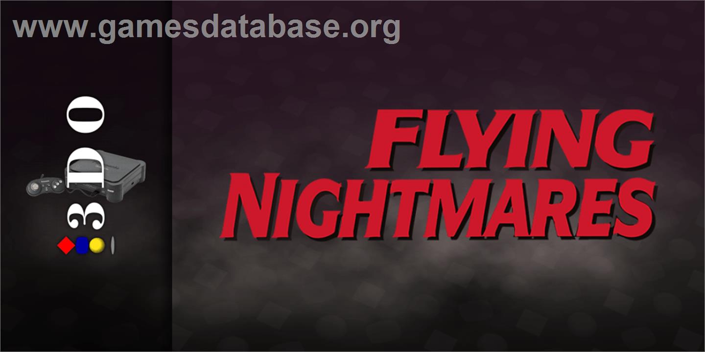Flying Nightmares - Panasonic 3DO - Artwork - Marquee