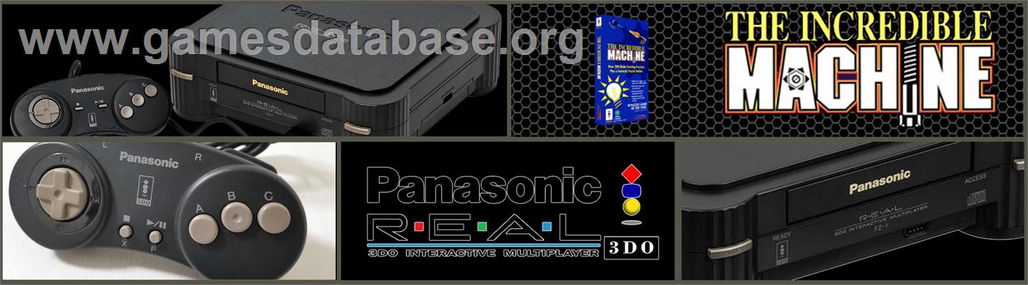 Incredible Machine - Panasonic 3DO - Artwork - Marquee