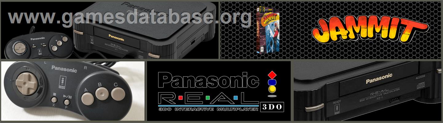 Jammit - Panasonic 3DO - Artwork - Marquee