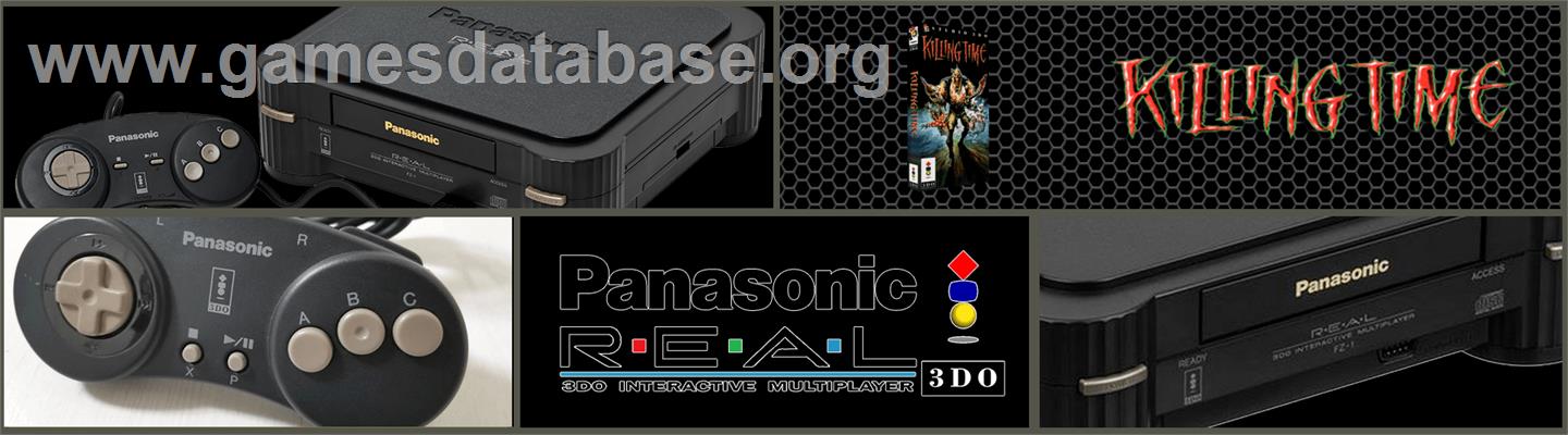 Killing Time - Panasonic 3DO - Artwork - Marquee