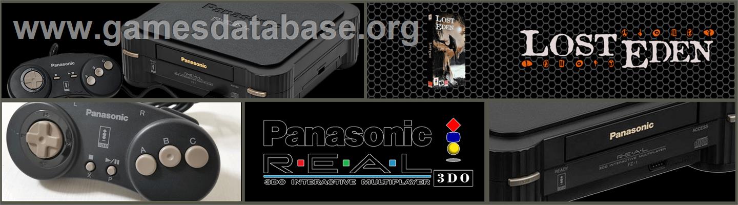 Lost Eden - Panasonic 3DO - Artwork - Marquee