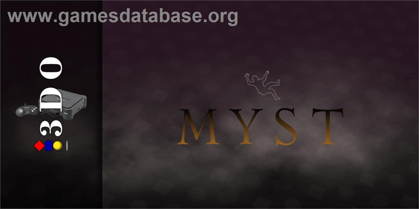 Myst - Panasonic 3DO - Artwork - Marquee