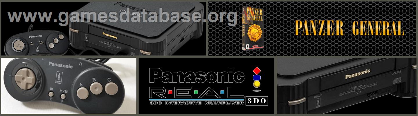 Panzer General - Panasonic 3DO - Artwork - Marquee