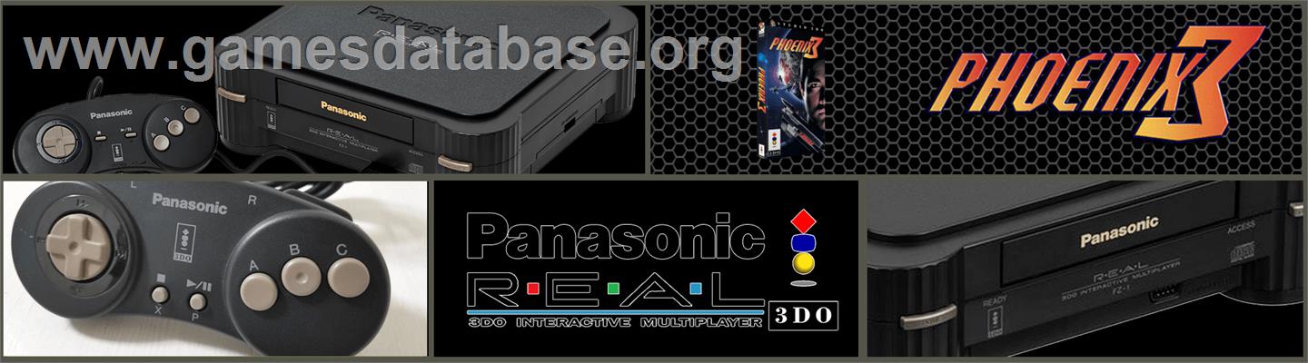 Phoenix 3 - Panasonic 3DO - Artwork - Marquee