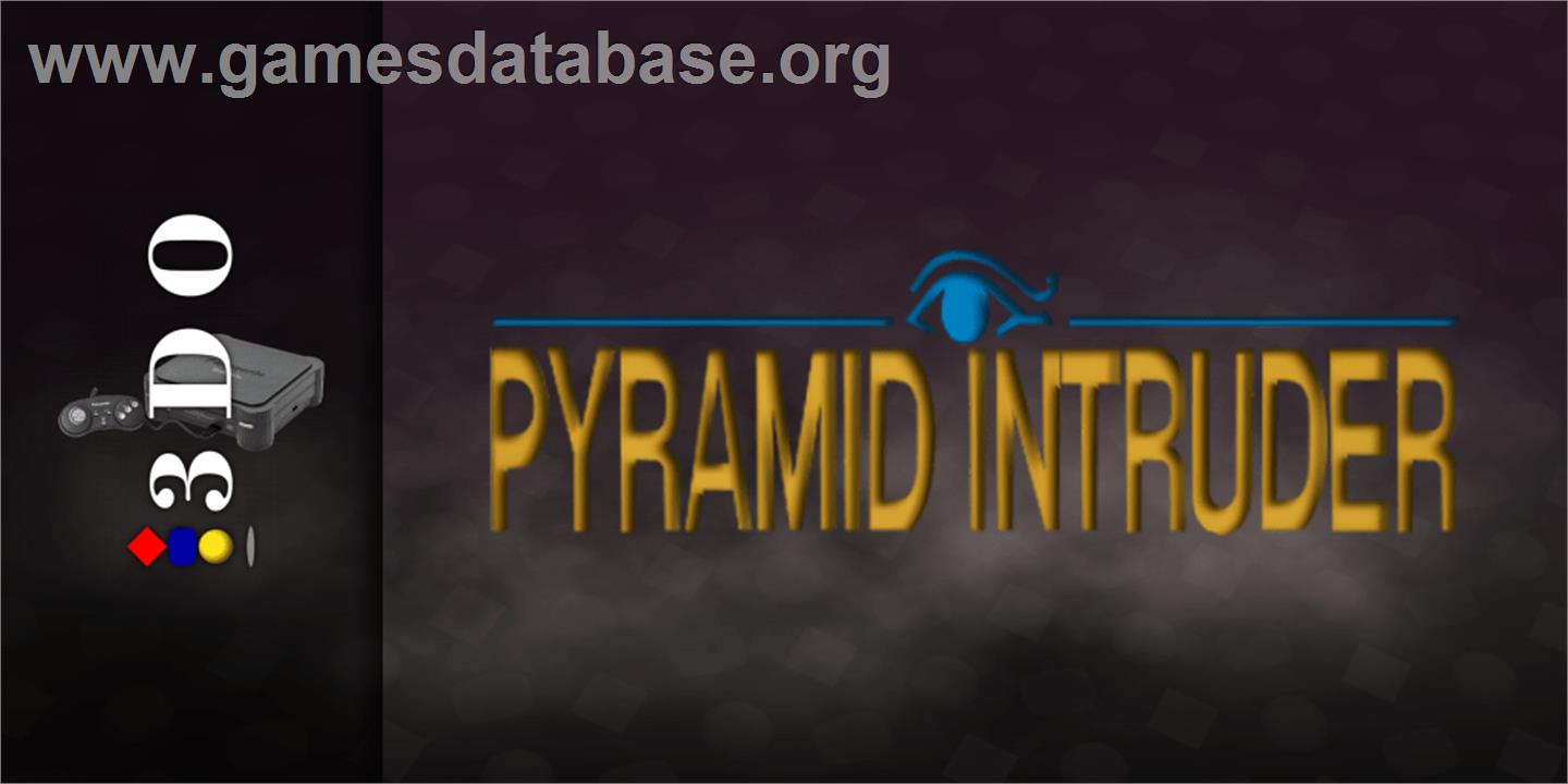 Pyramid Intruder - Panasonic 3DO - Artwork - Marquee