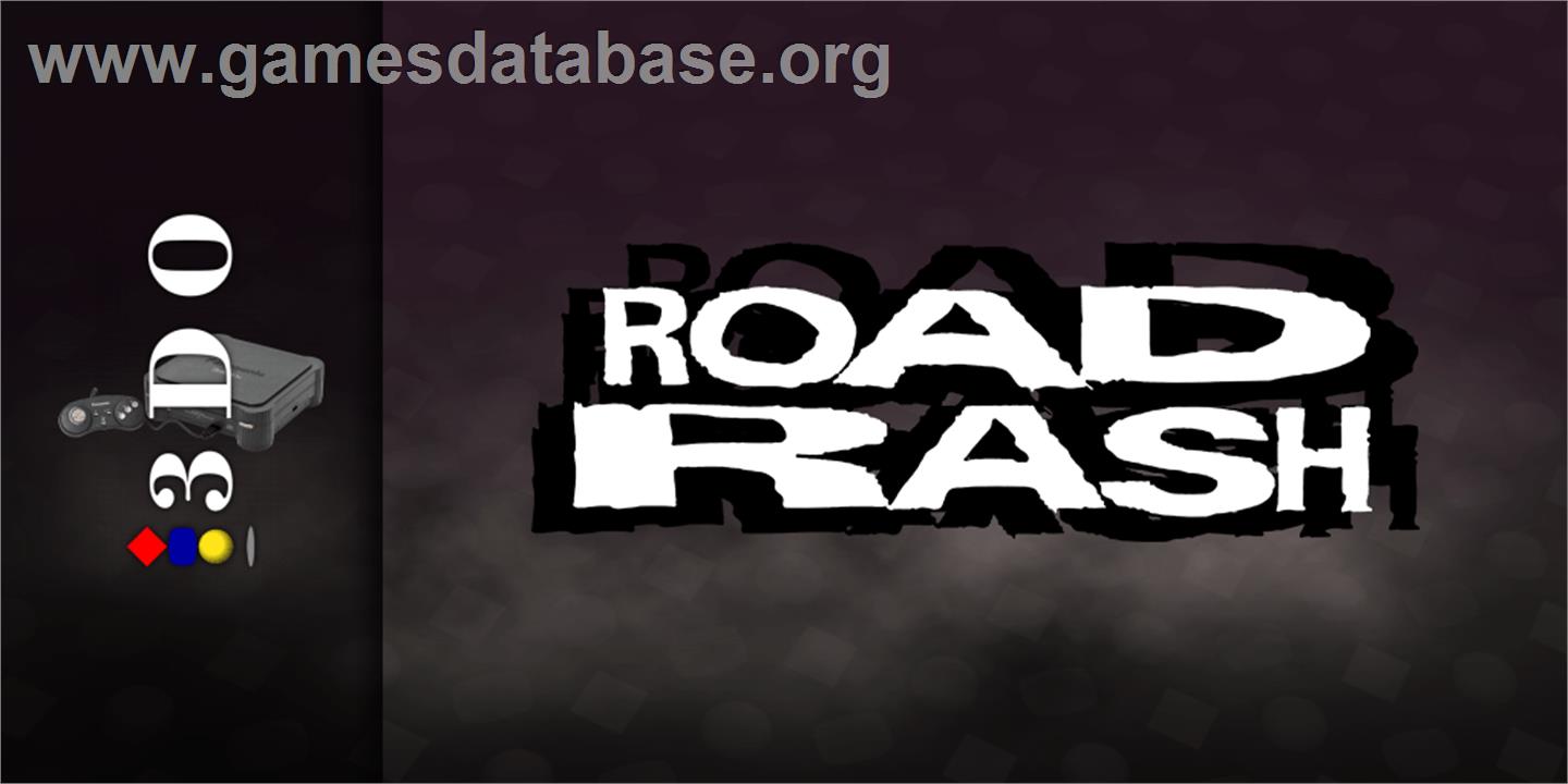 Road Rash - Panasonic 3DO - Artwork - Marquee
