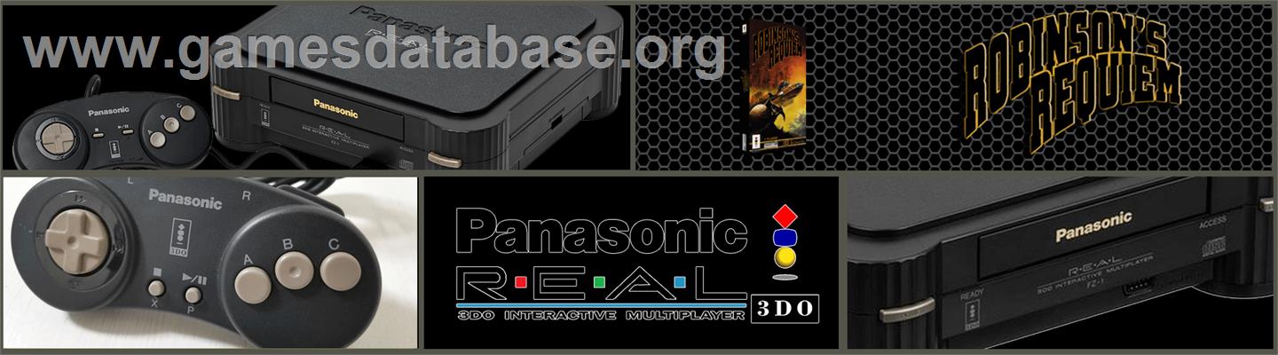 Robinson's Requiem - Panasonic 3DO - Artwork - Marquee