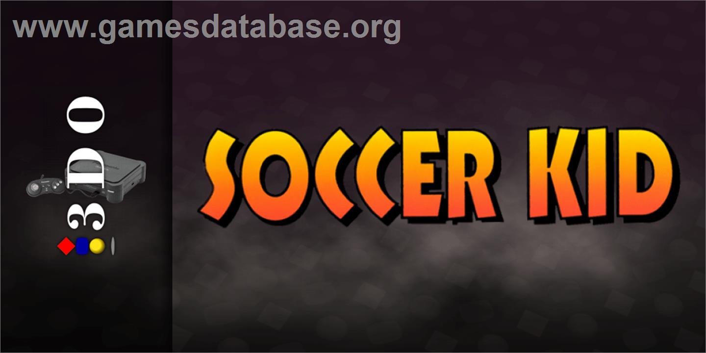 Soccer Kid - Panasonic 3DO - Artwork - Marquee