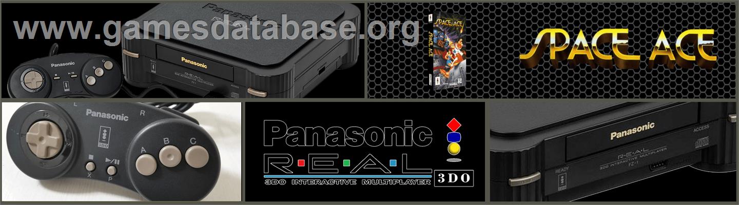 Space Ace - Panasonic 3DO - Artwork - Marquee