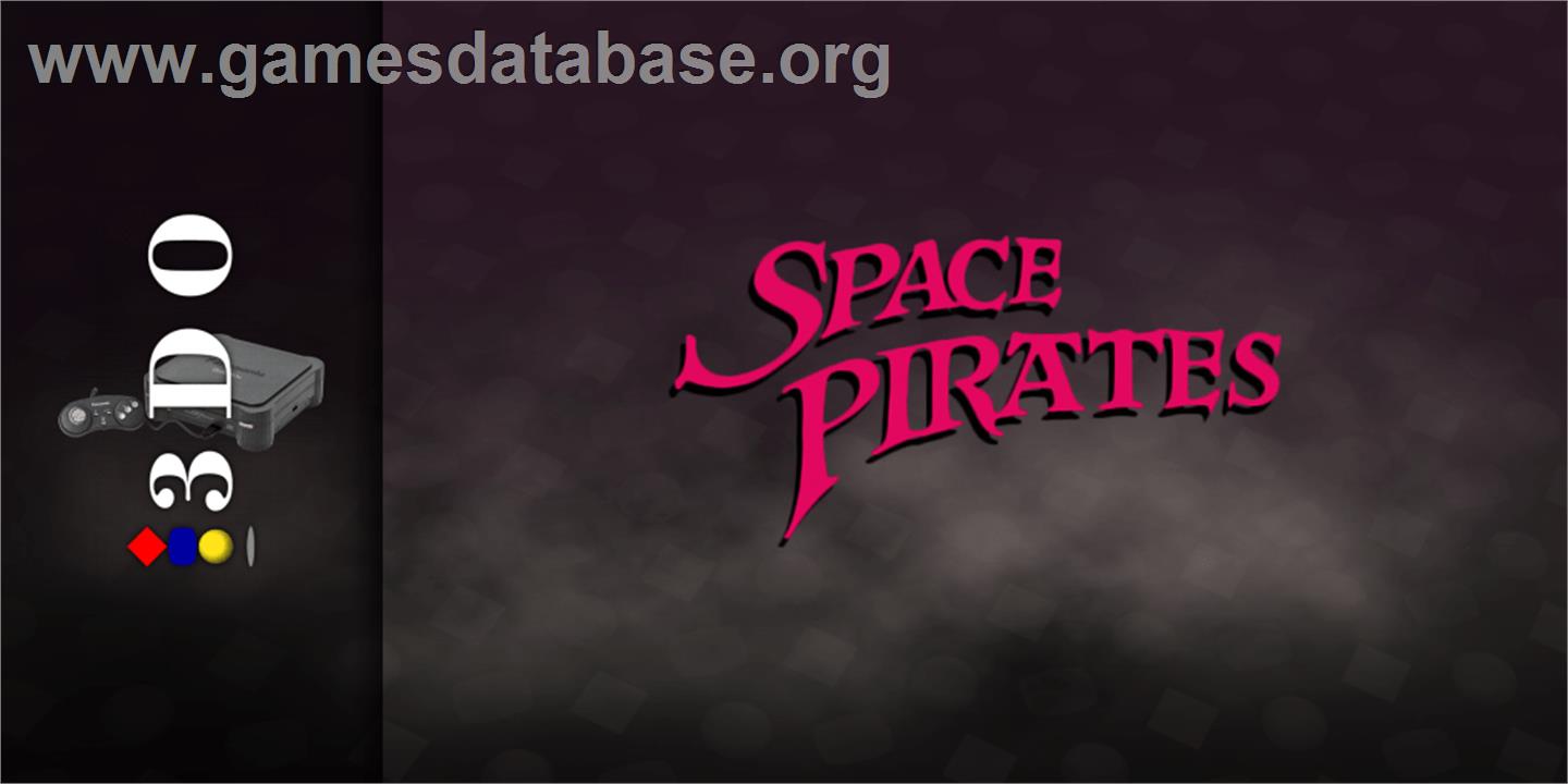 Space Pirates - Panasonic 3DO - Artwork - Marquee