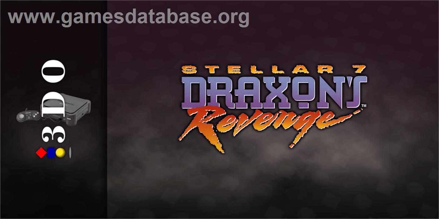 Stellar 7 - Draxon's Revenge - Panasonic 3DO - Artwork - Marquee