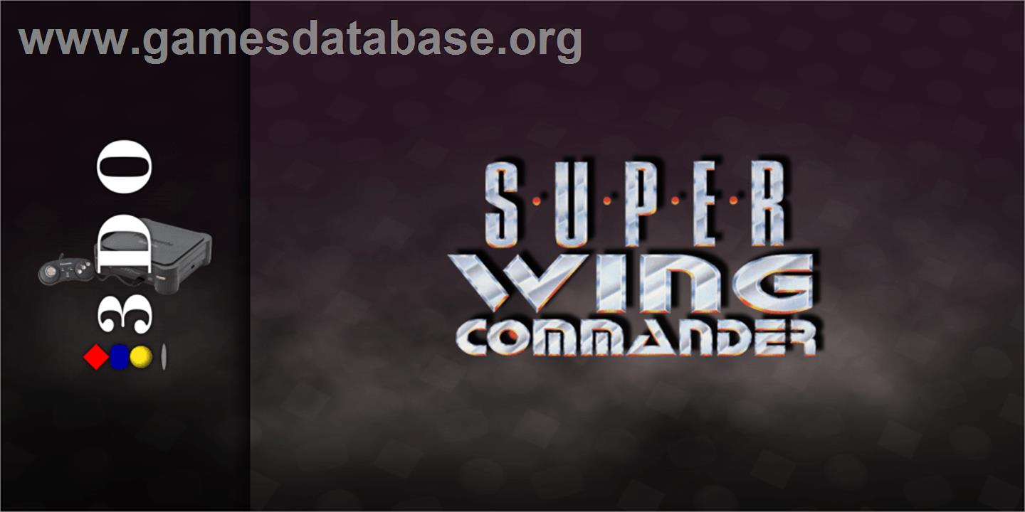 Super Wing Commander - Panasonic 3DO - Artwork - Marquee