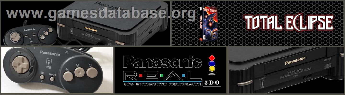 Total Eclipse - Panasonic 3DO - Artwork - Marquee