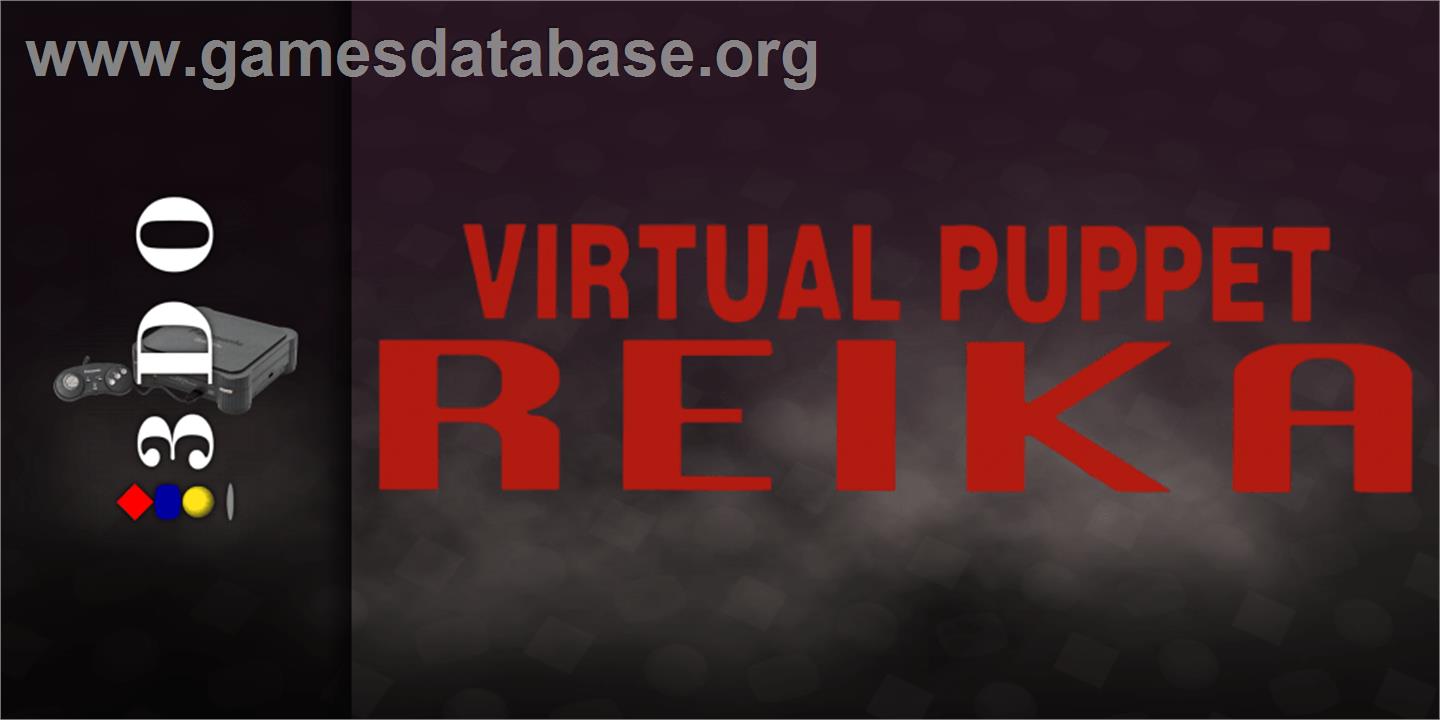 Virtual Puppet Reika - Panasonic 3DO - Artwork - Marquee